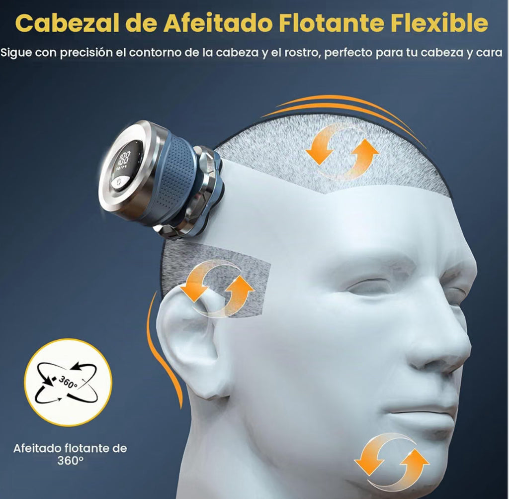 Head, face and body shaver 7D