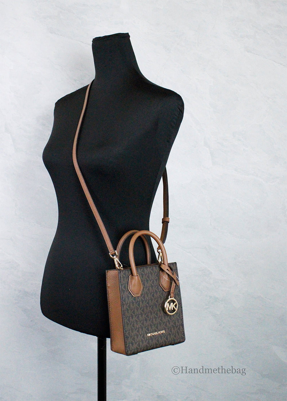 Michael Kors Mercer XS PVC North South Crossbody Bag