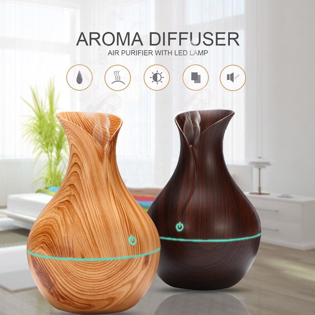 LED Ultrasonic Aromatherapy Essential Oil Diffuser