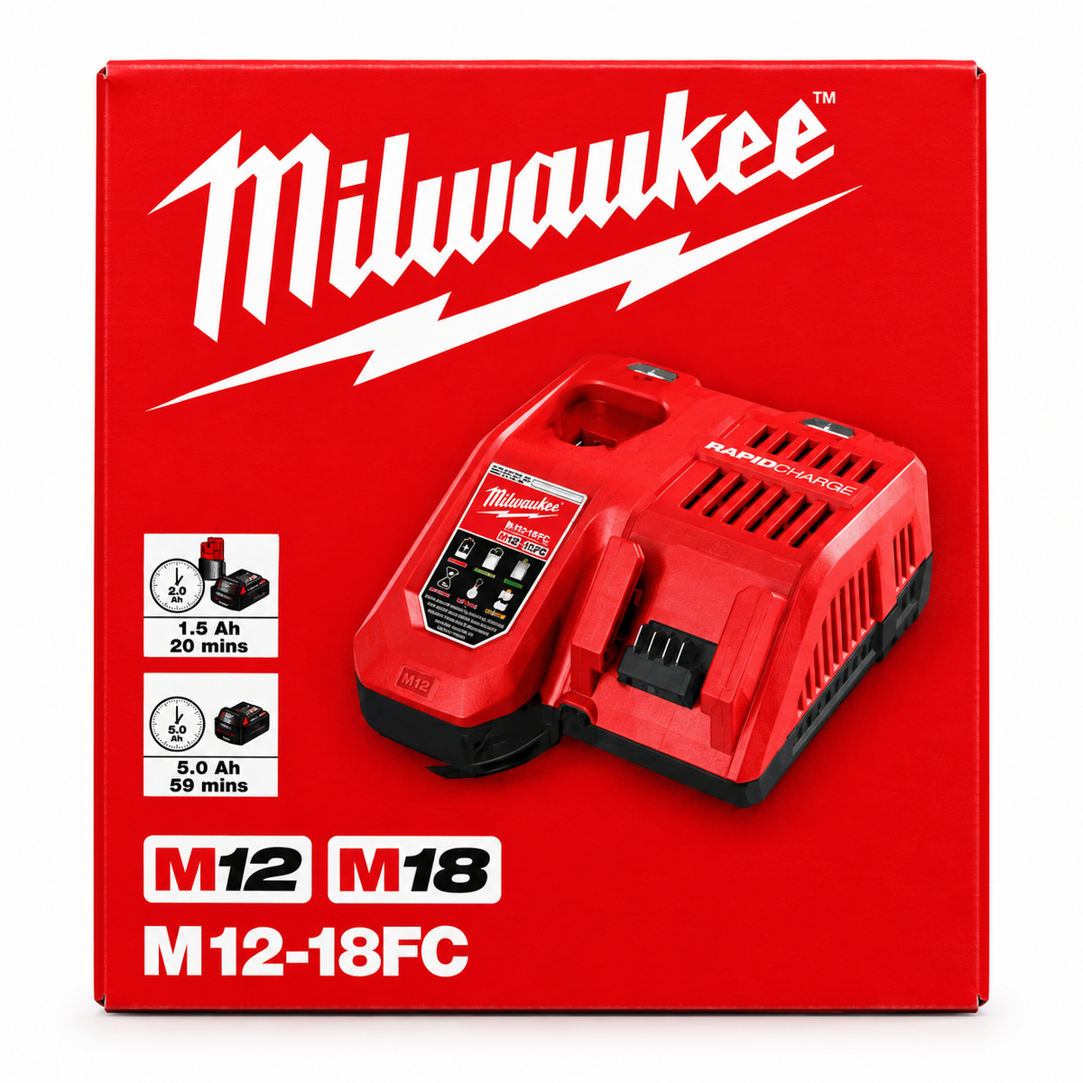 Milwaukee m12-18FC Double Rapid charger