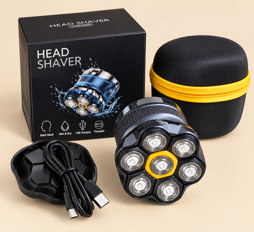 Head, face and body shaver 7D