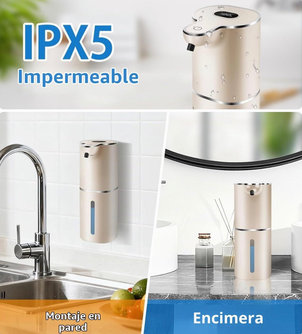 Automatic Touchless Soap Dispenser with LCD Screen- Rechargable