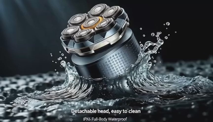 Head, face and body shaver 7D